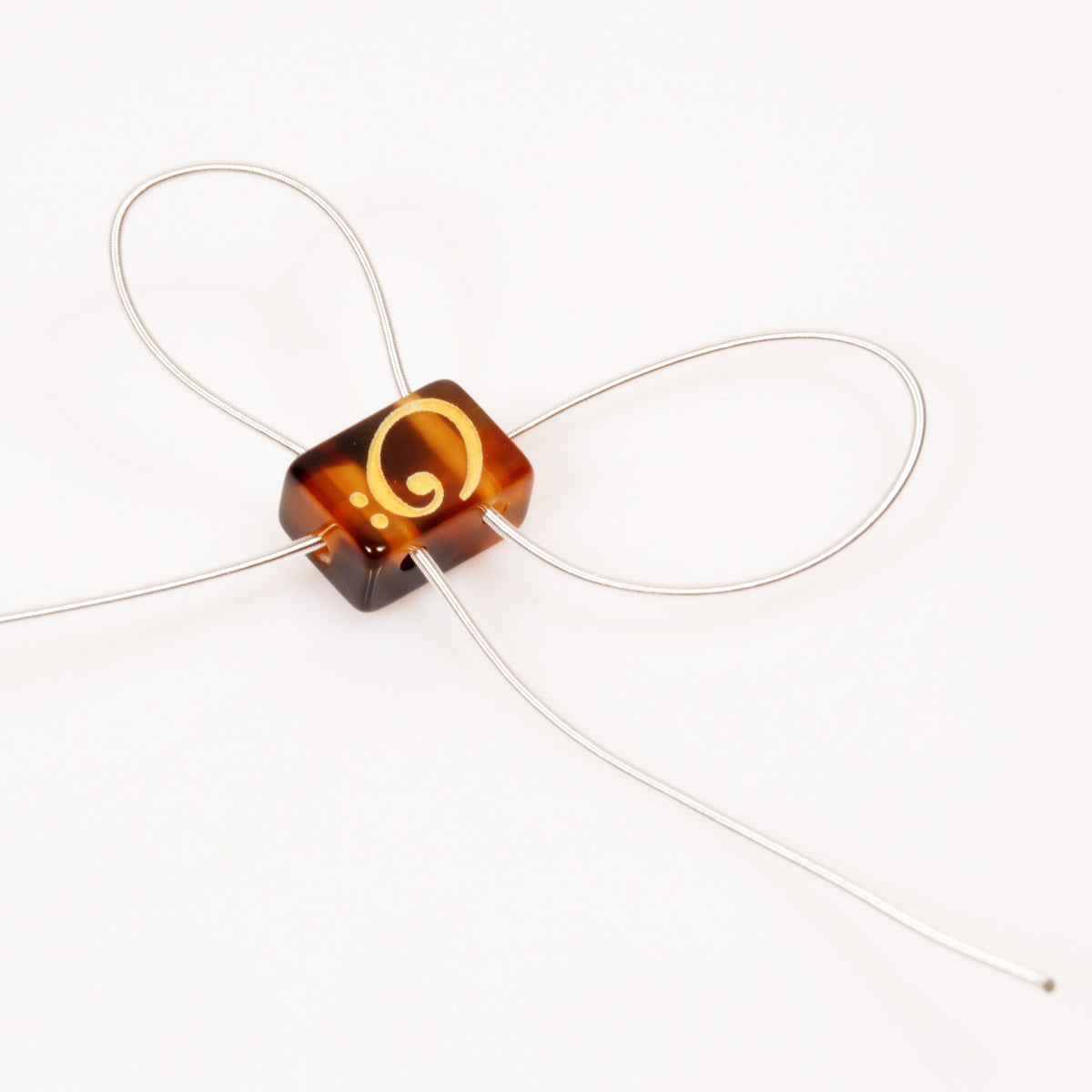 String ties- White
