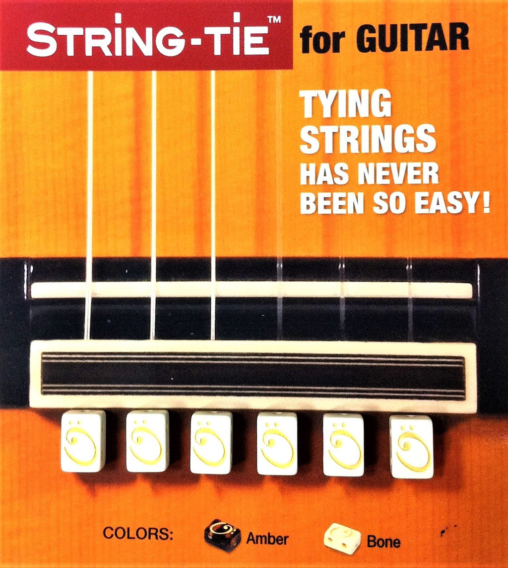 String ties- White