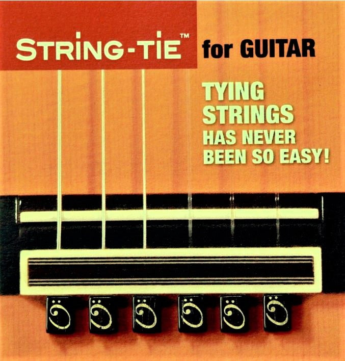String ties- black ebony color
