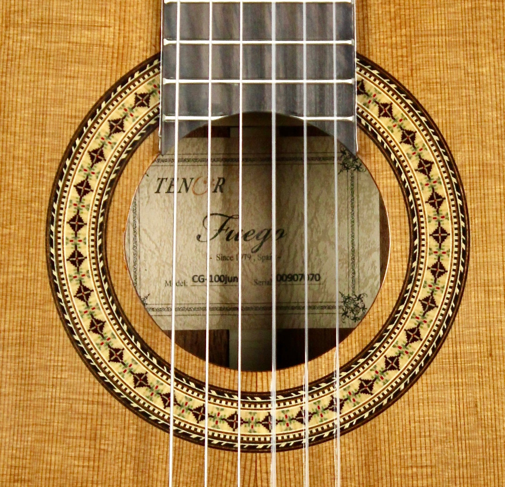 Tenor Fuego 3/4 Cedar guitar