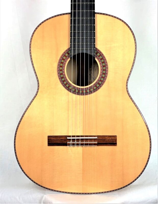 Wolfgang Jellinghaus Flamenco Blanca Guitar