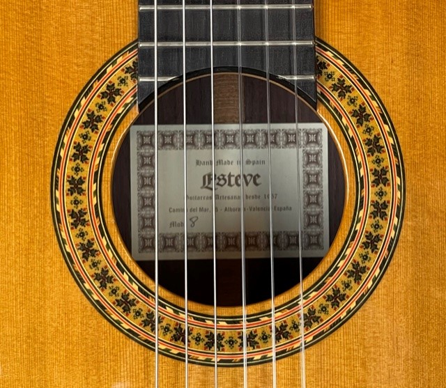 Esteve 7SRSP Solid Spruce / Rosewood Spanish Classical Guitar